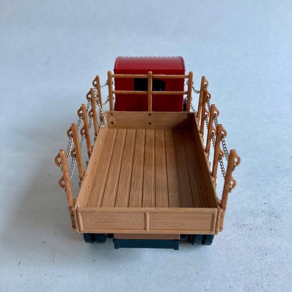 Vintage Ertl Texaco 1918 Mack AC Bulldog Flatbed Truck Diecast Coin Bank w/ KEY! - Picture 5 of 10